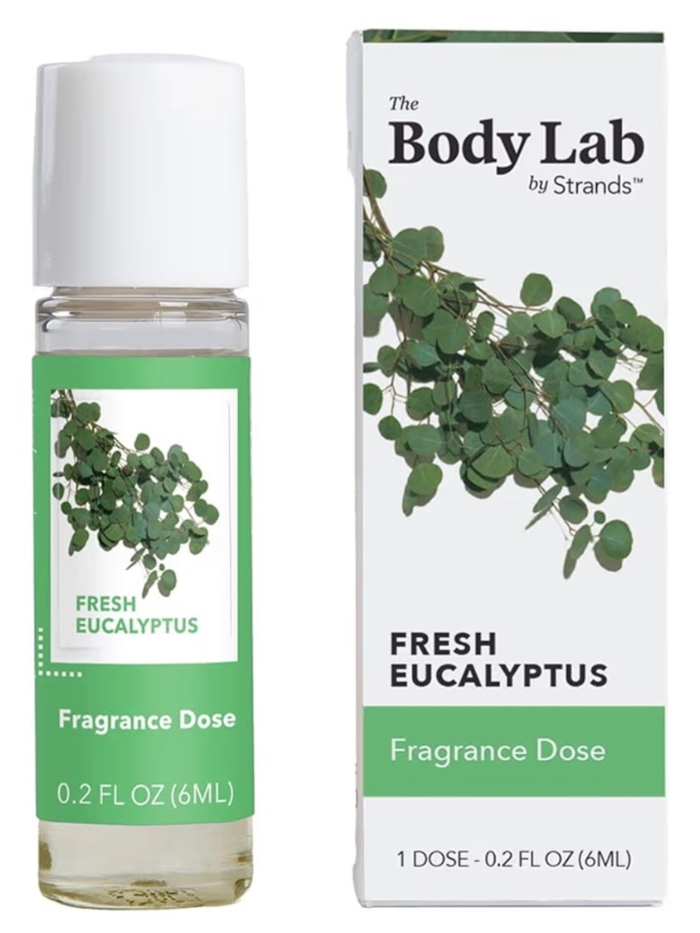 6 Pack Lot Bundle Fragrance Dose Body Lab, Fresh Eucalyptus ,Fragrance Oils Lot